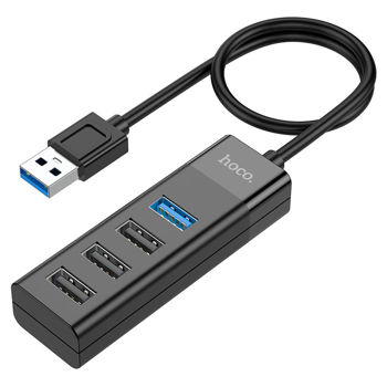 Hoco HB25 Easy mix 4-in-1 converter(Type-C to USB3.0+USB2.0*3) 