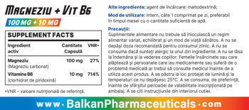 Magneziu+Vit.B6 caps.N30 
