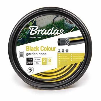 купить Шланг Black Colour 5/8" - 50м /8bar поливочный WBC5/850 BRADAS в Кишинёве 