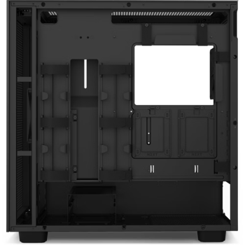Case ATX NZXT H7 Flow, 2xUSB 3.2, 1xType-C, 2x120mm, Tempered Glass, Mesh Freont, Black 