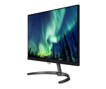 купить 27" PHILIPS 276E8VJSB, Black, IPS, 3840x2160, 60Hz, 4ms,350cd, SC20M:1, HDMI+DP+AudioOut в Кишинёве 