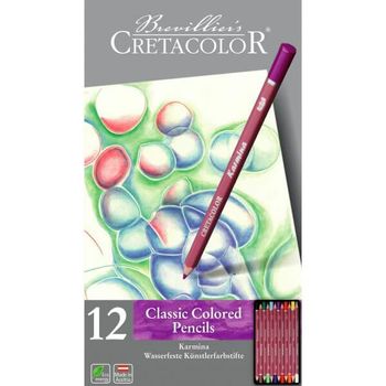 Набор цветных карандашуй 12 шт. Karmina Classic Creatacolor 
