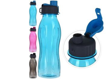 Бутылка питьевая 0.6l с дозатором, пластик 