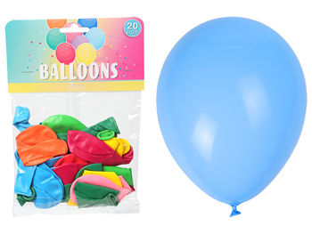 Set baloane 20buc 22.5cm, multicolore 