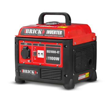 Generator inverter pe benzina Brick BGI1000-4T, monofazat, 1,1kW 