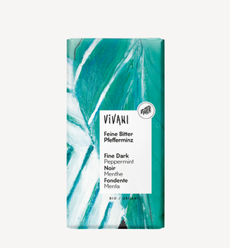 Шоколад темный с мятой Vivani bio 100г 