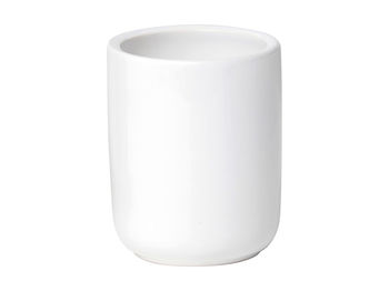 Pahar pentru periute de dinti Tendance Dolomite D8.3X11cm, alb, ceramică 