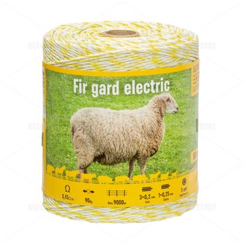 Fir gard electric – 500 m – 90 kg – 0,45 Ω/m 