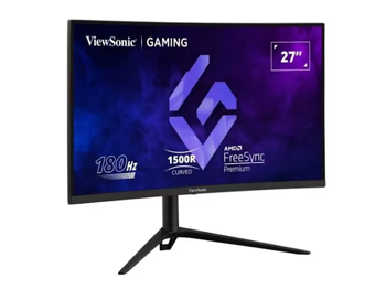 27.0" Monitor Gaming VIEWSONIC VX2718-2KPC-MHDJ, VA 2560 x 1440 WQHD, Black 