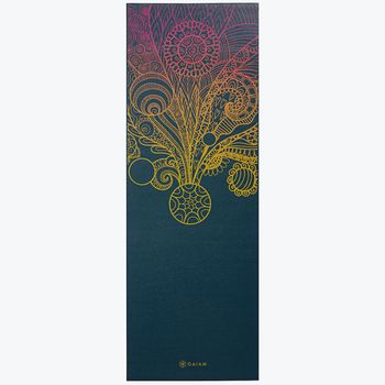 Saltea yoga 173x61x0.4 cm PVC Gaiam Vivid Zest 63414 (5822) 