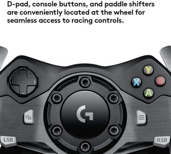 Wheel Logitech Driving Force Racing G920, 11", 900 degree, Pedals, 2-axis, 10 buttons,Dual vibration 