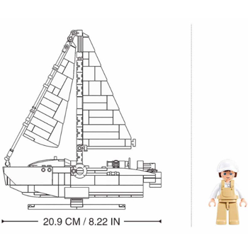 Constructor "Barca de curse. Rodeo" (281 buc.) (10562) 