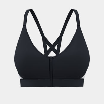 Топ JOMA - DAPHNE SPORT BRA BLACK WHITE 