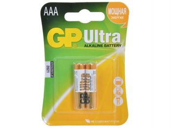 купить Батарейка GP Ultra AAA 1.5V 24AUETA21 - 2GSB2 (2 шт.блистер) в Кишинёве 