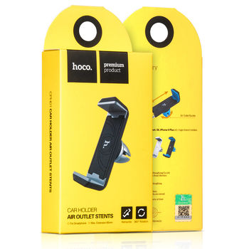 Авто держатель Hoco CPH01 Mobile Holder for car outlet 