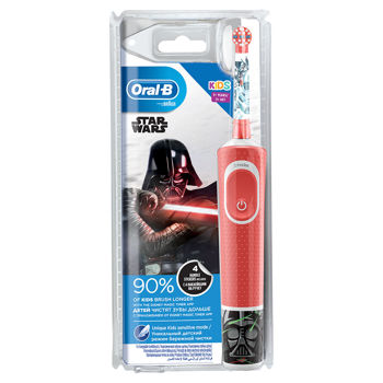 Electric Toothbrush Braun Kids Vitality D100 StarWars + Travel case 