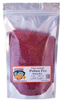 Пеллетс методный Robin Red 2mm 300gr 