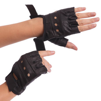 Перчатки для фитнеса кожаные L Matsa BC-0004 (8029) 