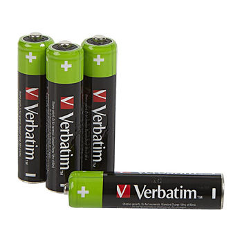 Verbatim AAA Rechargeable Battery 950mAh 4 Pack 49514