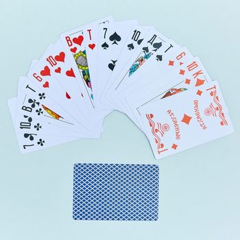Игральные карты пластиковые (36 шт., 0.4 мм) 9818-777 (3833) 
