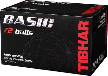xxx Мяч для настольного тенниса Tibhar Basic 40 мм yellow (3146) 