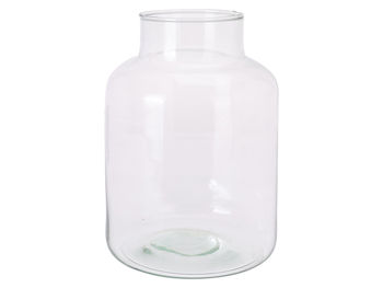 Vaza din sticla "Bidon" H20сm, D14cm 
