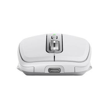 Мышь беспроводная Logitech Wireless Mouse MX Anywhere 3 White, 6 buttons, Bluetooth + 2.4GHz, Optical, 200-4000 dpi,Effortless multi-computer workflow pair up to 3 devices, Unifying receiver, 910-005989 (mouse/мышь)