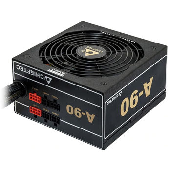 Блок питания 750W ATX Power supply Chieftec A90 GDP-750C, 750W, 140mm silent fan, 80 Plus Gold, efficiency 90%, ATX 12V 2.3, EPS 12V, Cable Management, Active PFC (Power Factor Correction) (sursa de alimentare/блок питания)