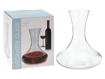 Decantor de sticla EH 1.4l, 22cm, D18cm 