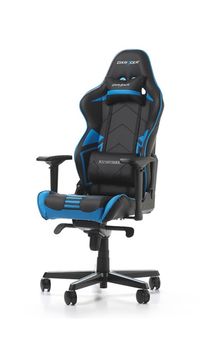 Gaming Chairs DXRacer - Racing PRO GC-R131-NB-V2, Black/Black/Blue - Carbon Look Vinyl & PU,Gamer weight up to 115kg / growth 165-195cm,Foam Density 50kg/m3,5-star Alum IC Base,Gas Lift 4 Class,Recline 90*-135*,Armrests:4D,Pillow-2,Caster-3*PU,W-26kg