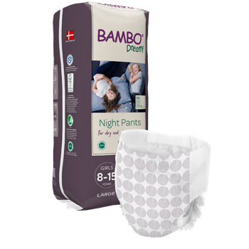 купить Трусики для девочек Bambo Dreamy Night  8-15 ani, 35-50 кг, 10 шт в Кишинёве 