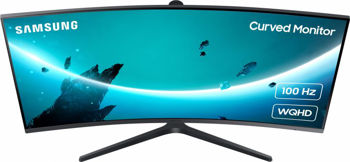 купить 34" SAMSUNG C34H890WG, Gray, VA-Curved, 3440x1440,100Hz,FreeSync,4ms,MegaDCR,300cd,HDMI+DP+TypeC+USB в Кишинёве 
