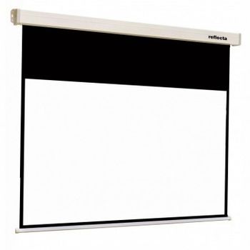 Manual Screen 4:3 Reflecta CrystalLine Rollo, 240x189cm/236x177cm view area, BB, 1.0 gain 