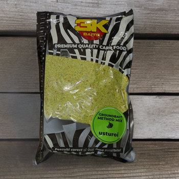 Методная прикормка Groundbait Method Mix 3K Baits Чеснок 