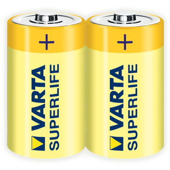 купить Батарейка VARTA Mono Superlife R20/D (2 шт.) в Кишинёве 