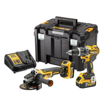 купить Набор инструментов аккумуляторных DeWALT DCK2080P2T (DCD796+DCG405) в Кишинёве 