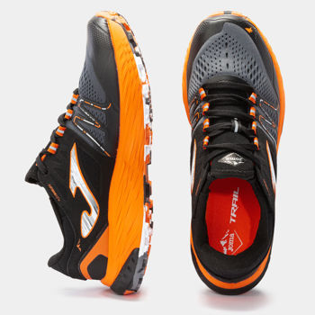 FINAL SALE -Кроссовки для трейла JOMA  TK.SIERRA MEN 2231 BLACK ORANGE FLUOR 