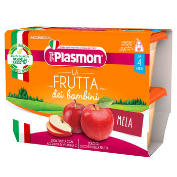 cumpără Plasmon Piure cu mere ,+4 luni 2x104g în Chișinău 