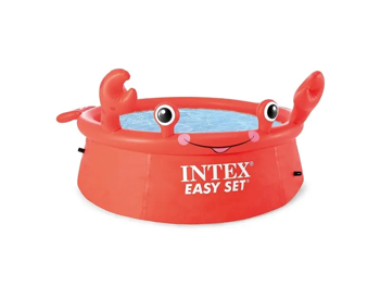 Piscină gonflabilă Intex Easy Set, 880L, Happy Crab, 26100 