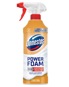 купить Domestos Power Foam Toilet&Bathroom, Citrus Fresh, 435 мл в Кишинёве 