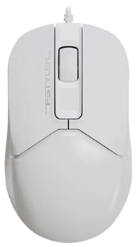 Mouse A4Tech FM12S, White 