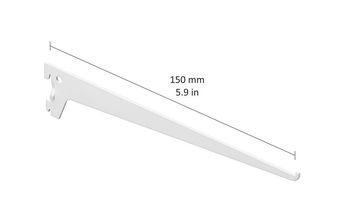 cumpără Clemă simplă 150 mm, alb în Chișinău 