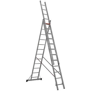 купить Трехсекционная лестница (3x12ст) TS205 в Кишинёве 