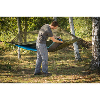 cumpără Hamac Yate Nidus Hammock with Roof, 142x275cm, green, SS00766 în Chișinău 