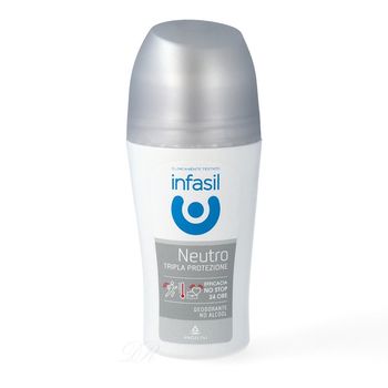 Antiperspirant deodorant roll-on Infasil Neutro Tripla Protezione, 50ml 