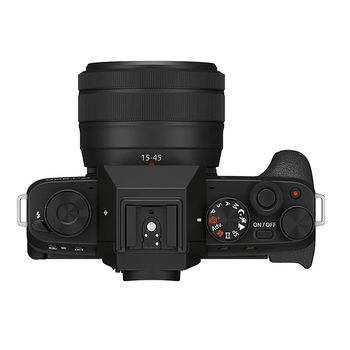 Fujifilm X-T200 Black XC15-45mm F3.5-5.6 OIS PZ Kit, Mirrorless Digital Camera Fujifilm X System (Aparat fotografic)