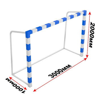 Футбольные ворота 3x2м  FS-21 