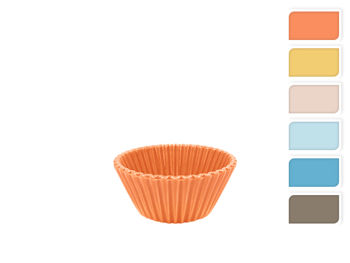 Forma pentru copt cupcakei Tognana Mignon D6.7X3cm multicolor 