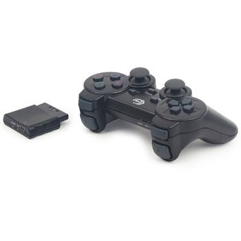 Wireless Gamepad GMB JPD-WDV-01, 4 axes, D-Pad, 2 mini joysticks, 12 buttons, 2xAA, Dual vibration 