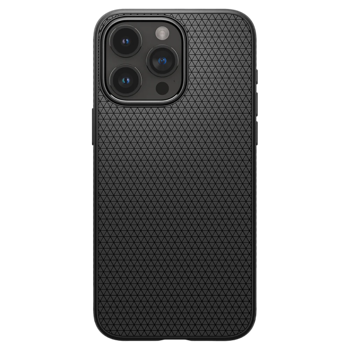 Spigen iPhone 15 Pro Max, Liquid Air, Matte Black 